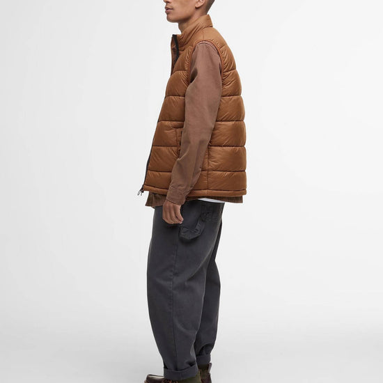 Young Ideas/Henmores - Offshore Quilted Gilet - BR51 Umber - M