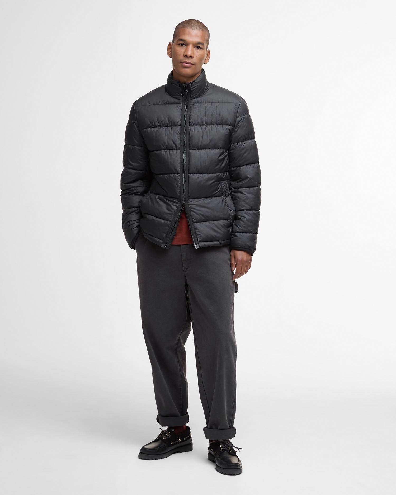 Young Ideas/Henmores - Offshore Quilted Jacket - Black - M