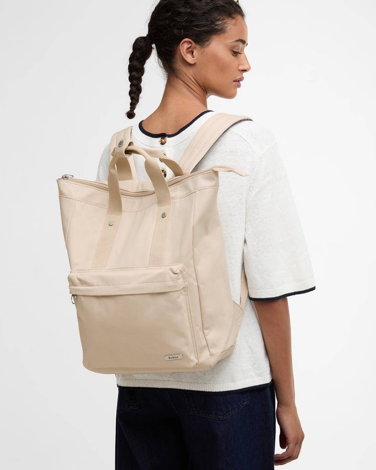 Young Ideas & Henmores -Olivia Backpack -BE11 Pebbled Pink -OS