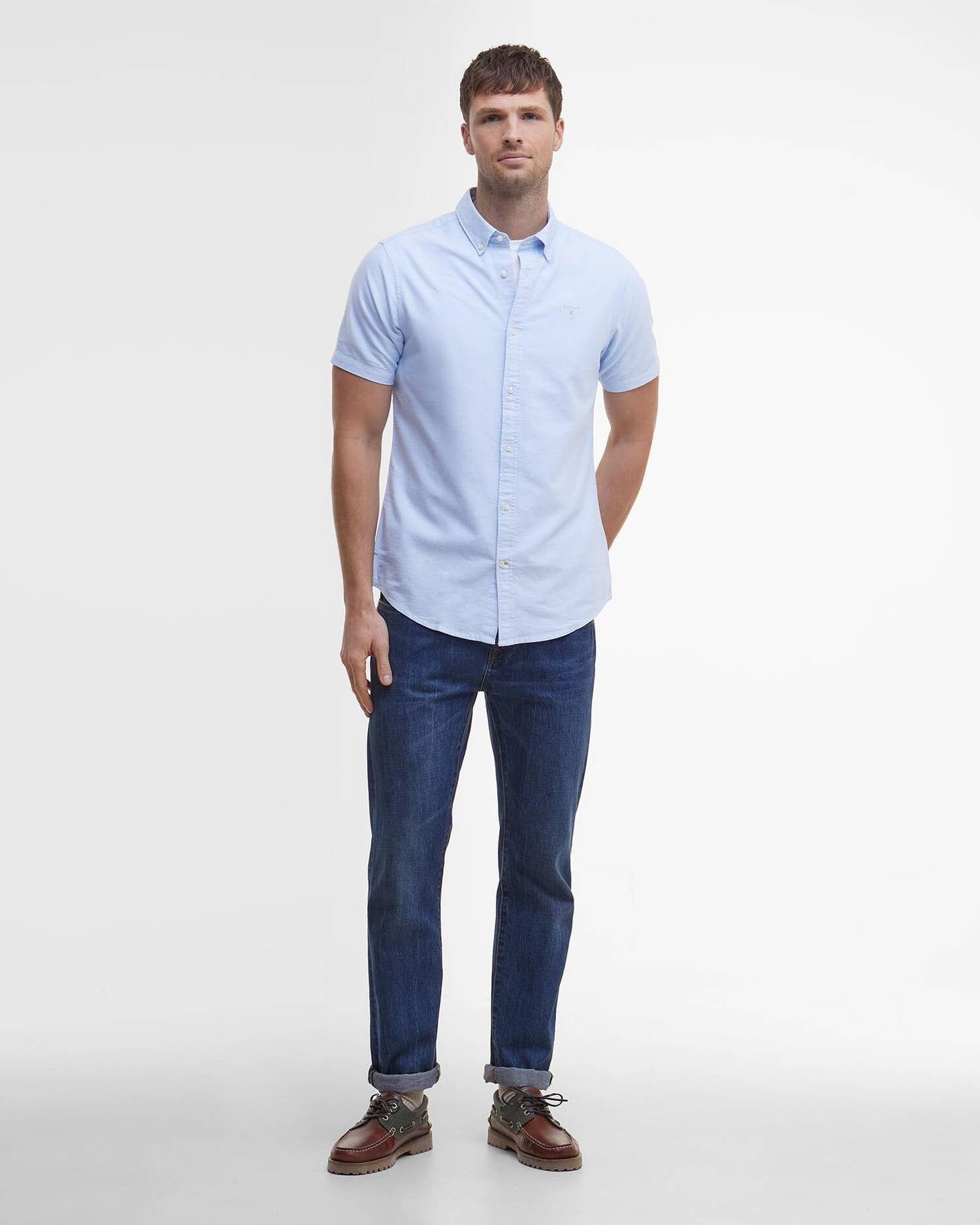 Young Ideas/Henmores - Oxtown Tailored Shirt - BL32 Sky - M