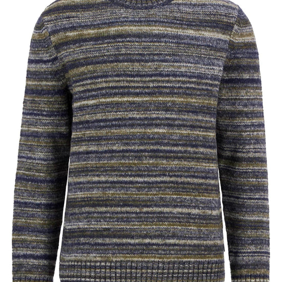 Young Ideas/Henmores - Pateley Crew Neck Sweater - Inky Marl - M