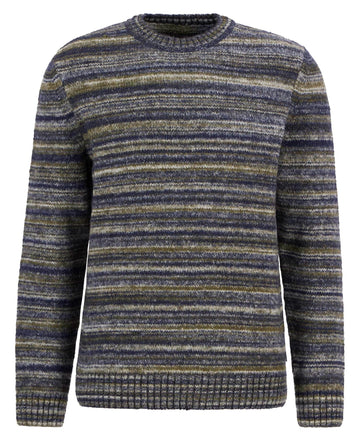 Young Ideas/Henmores - Pateley Crew Neck Sweater - Inky Marl - M