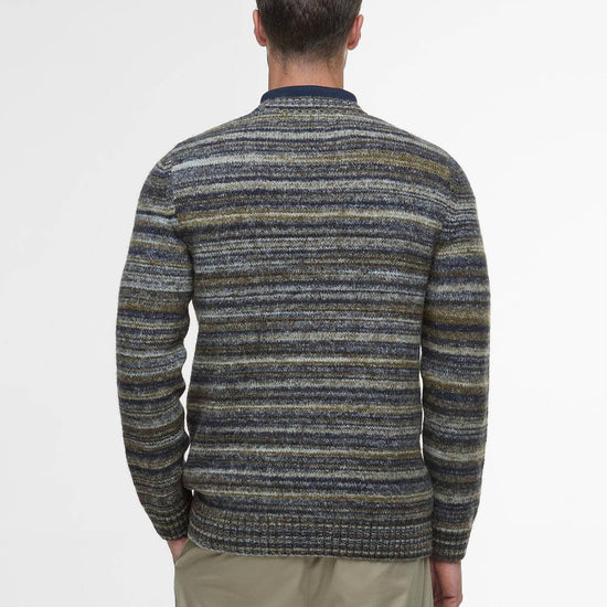 Young Ideas/Henmores - Pateley Crew Neck Sweater - Inky Marl - M