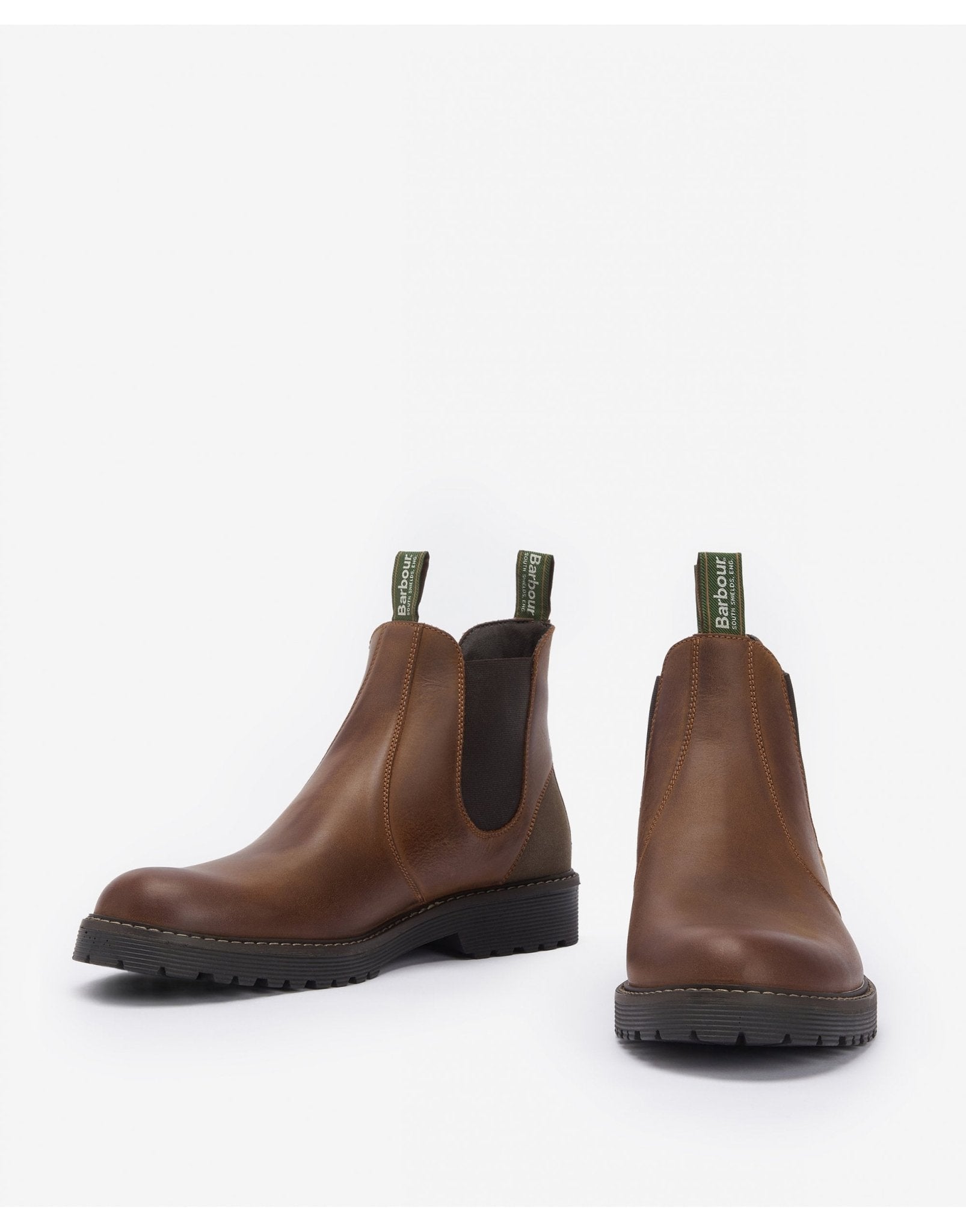 Young Ideas/Henmores - Patton Chelsea Boot - BR76 Teak - 8