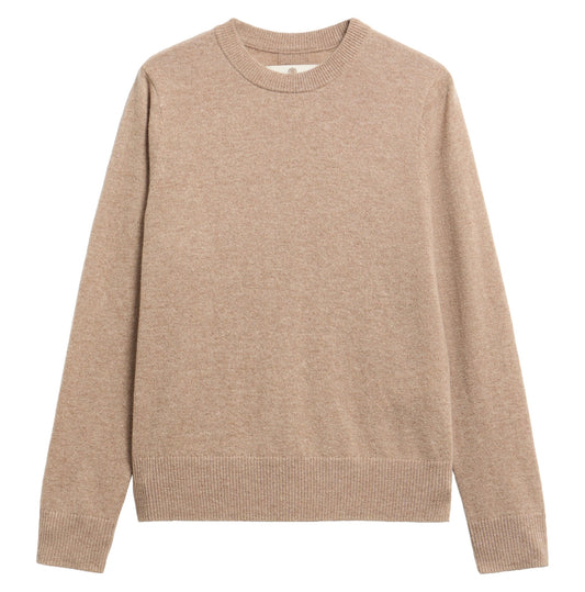 Young Ideas & Henmores -Penwood Cashmere Knitted Jumper -BE52 Camel -8