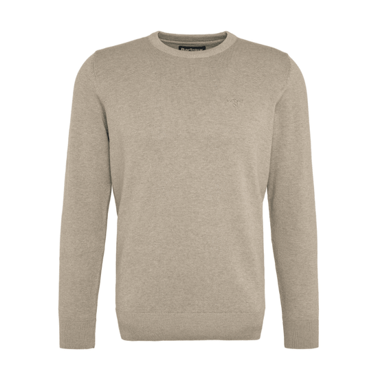 Young Ideas/Henmores - Pima Cotton Crew Neck Jumper - BR98 Bitter Chocolate - M
