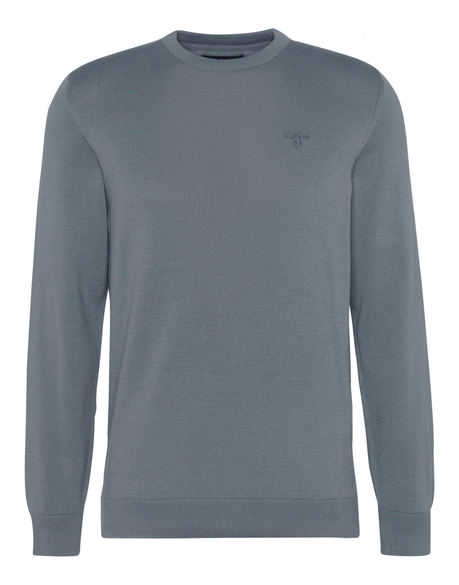 Young Ideas/Henmores - Pima Cotton Crew Neck Jumper - BR98 Bitter Chocolate - M