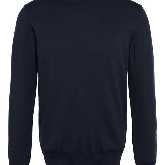 Young Ideas/Henmores - Pima Cotton Crew Neck Jumper - BR98 Bitter Chocolate - M