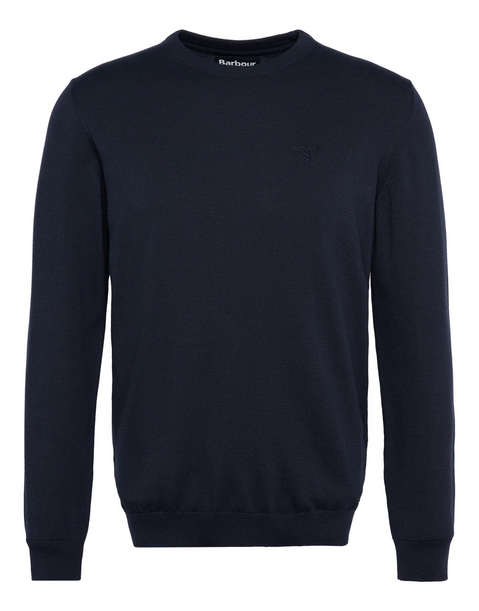 Young Ideas/Henmores - Pima Cotton Crew Neck Jumper - BR98 Bitter Chocolate - M