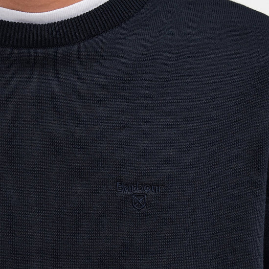 Young Ideas/Henmores - Pima Cotton Crew Neck Jumper - BR98 Bitter Chocolate - M