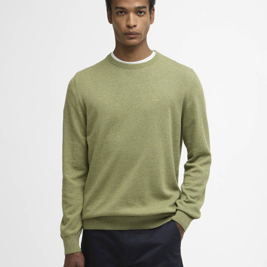 Young Ideas/Henmores - Pima Cotton Crew Neck Sweater - BR38 Umber - M