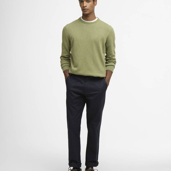 Young Ideas/Henmores - Pima Cotton Crew Neck Sweater - BR38 Umber - M