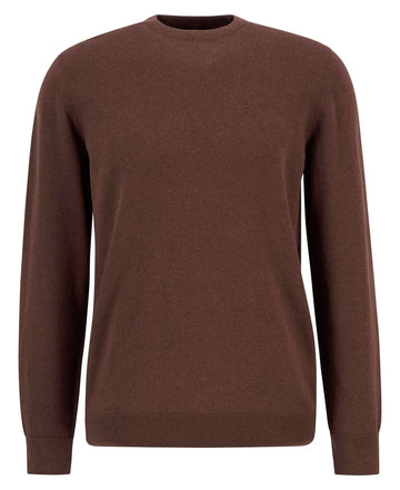 Young Ideas/Henmores - Pima Cotton Crew Neck Sweater - BR38 Umber - M