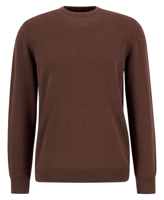 Young Ideas/Henmores - Pima Cotton Crew Neck Sweater - BR38 Umber - M