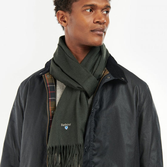 Young Ideas/Henmores - Plain Lambswool Scarf - BR11 Light Brown - OS