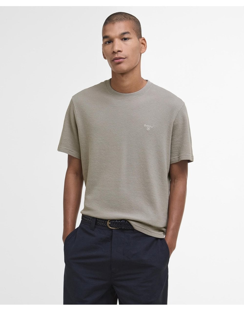 Young Ideas/Henmores - Platford Tailored T-Shirt - GN15 Light Moss - M