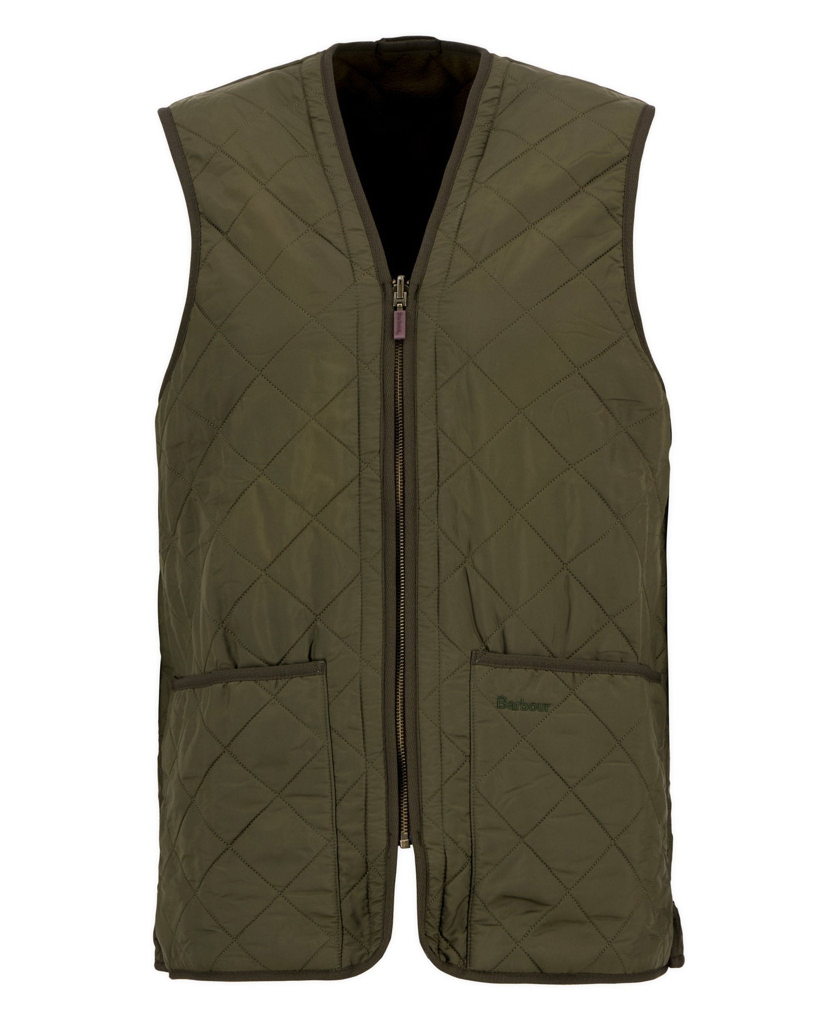 Young Ideas & Henmores -Polarquilt Zip-In Liner -OL91 Olive -M