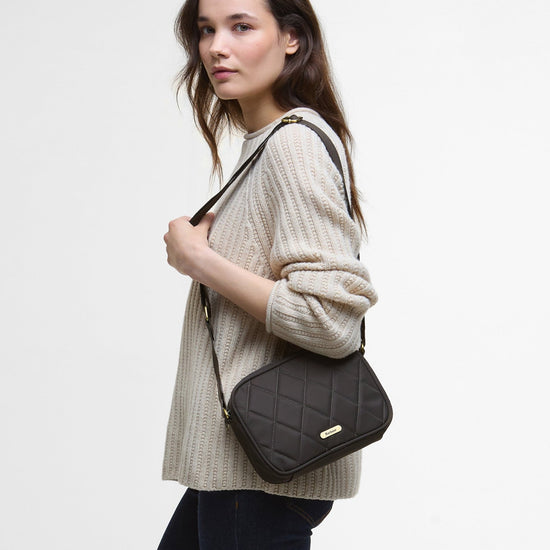 Young Ideas & Henmores -Quilted Crossbody Bag -OL75 Olive -OS