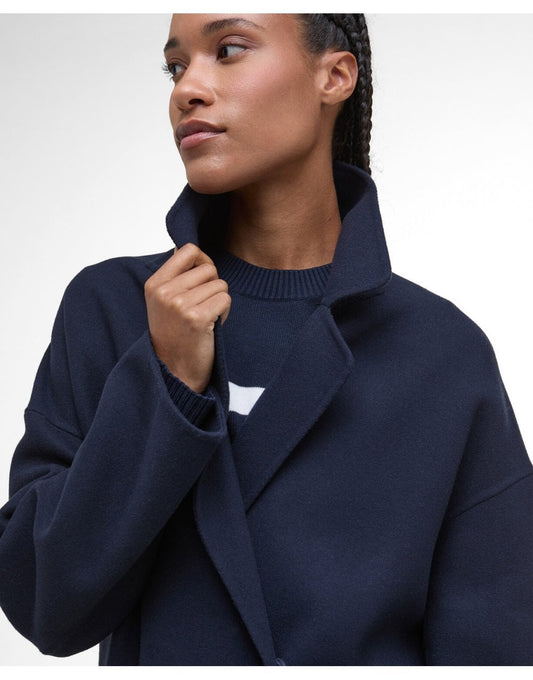 Young Ideas/Henmores - Rachel Wool Wrap Coat - NY91 Navy - 8