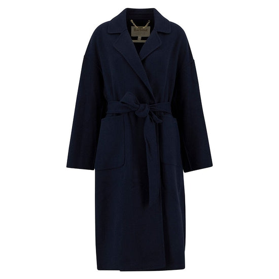 Young Ideas/Henmores - Rachel Wool Wrap Coat - NY91 Navy - 8