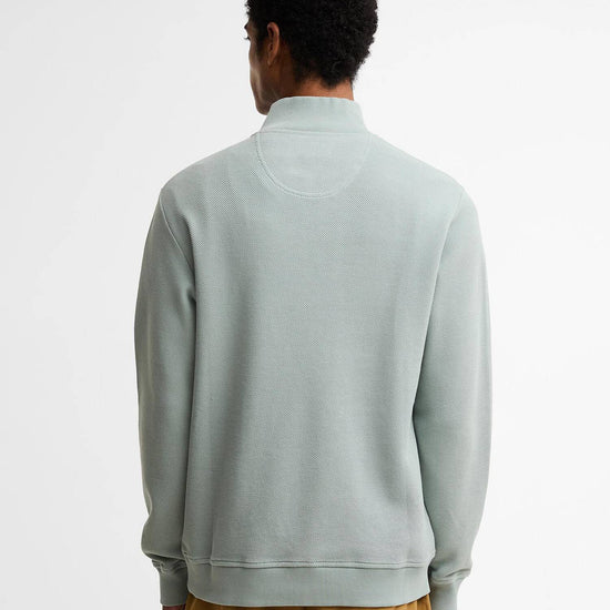 Young Ideas & Henmores - Ravensworth Half Zip Sweatshirt - TE13 Dusty Slate - M