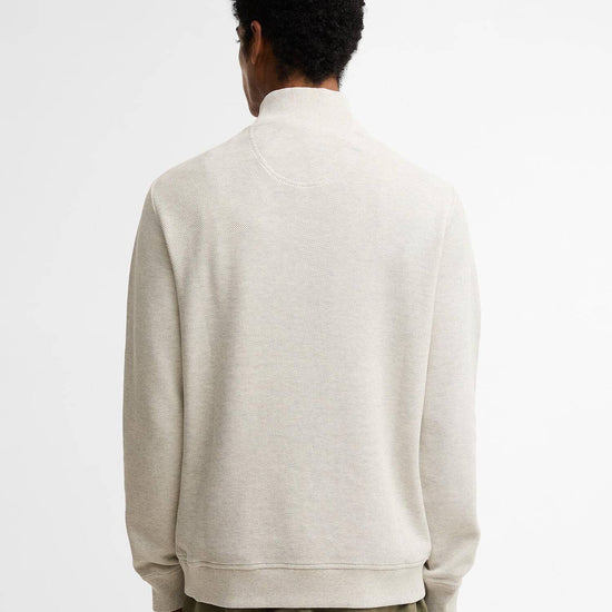 Young Ideas & Henmores - Ravensworth Half Zip Sweatshirt - TE13 Dusty Slate - M