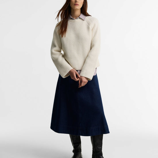 Young Ideas & Henmores -Renata Knitted Jumper -WH71 Cloud -8