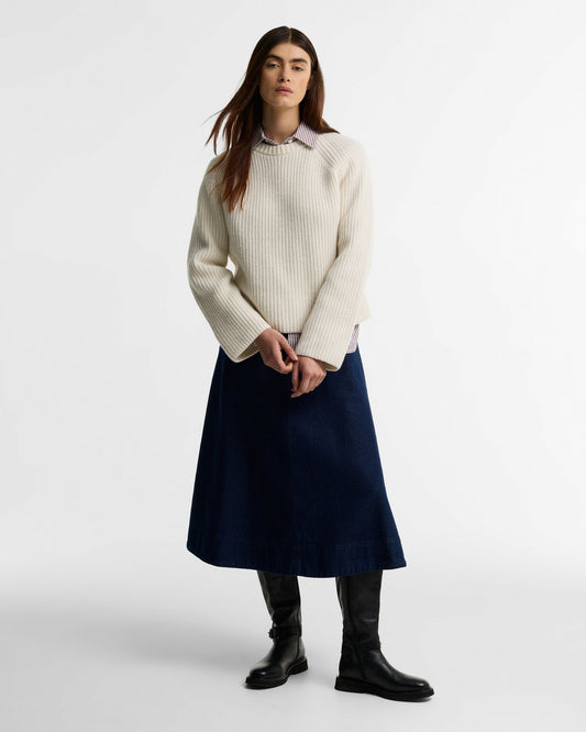 Young Ideas & Henmores -Renata Knitted Jumper -WH71 Cloud -8