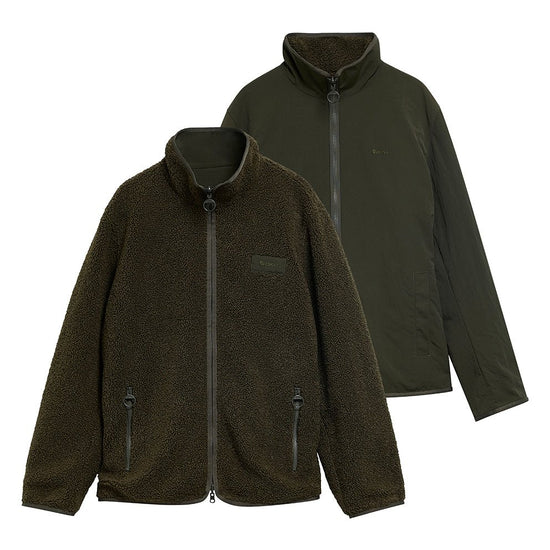Young Ideas & Henmores -Reversible Fleece Jacket -SG71 Sage -L