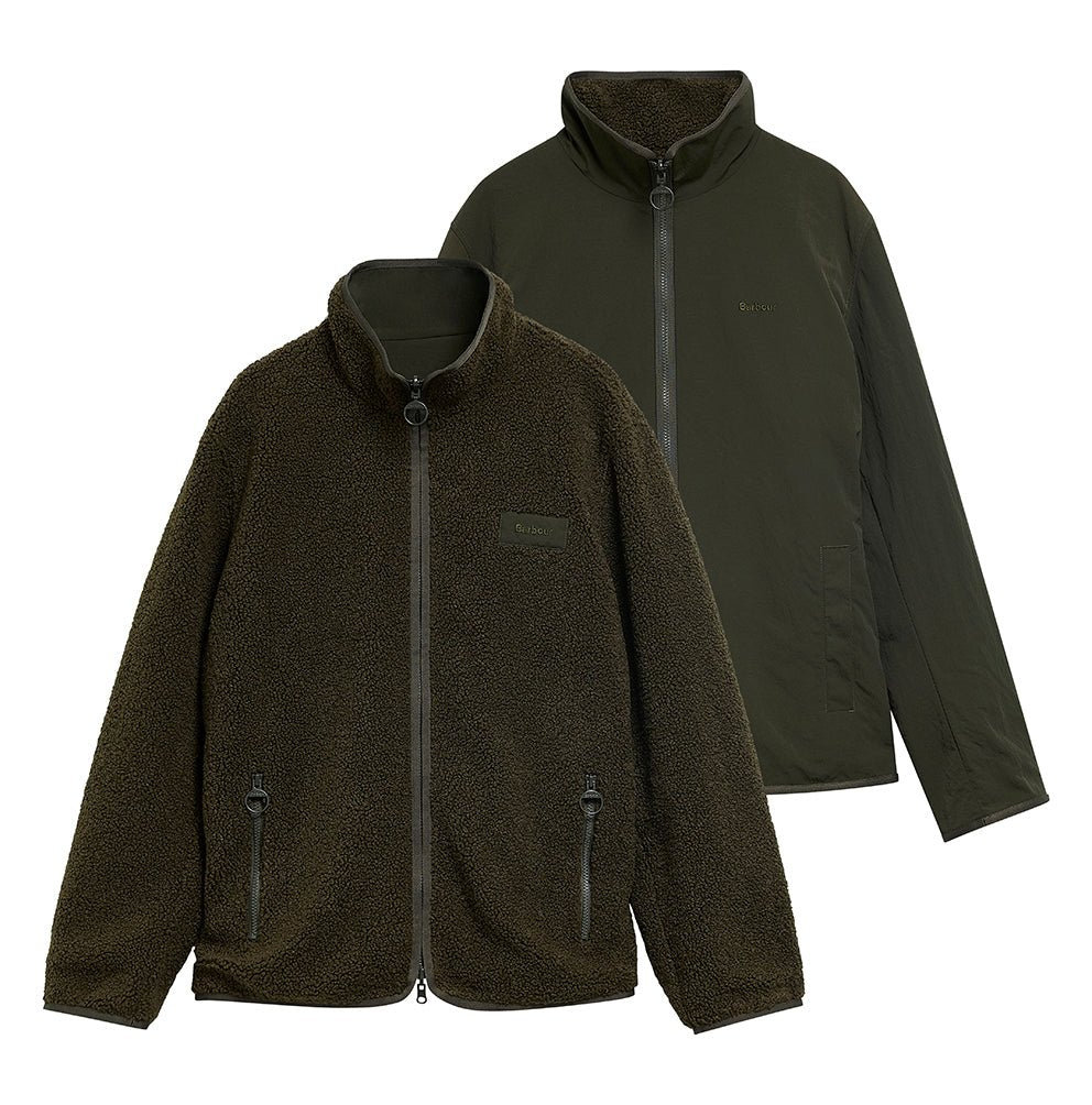 Young Ideas & Henmores -Reversible Fleece Jacket -SG71 Sage -L