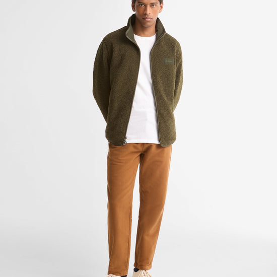 Young Ideas & Henmores -Reversible Fleece Jacket -SG71 Sage -L