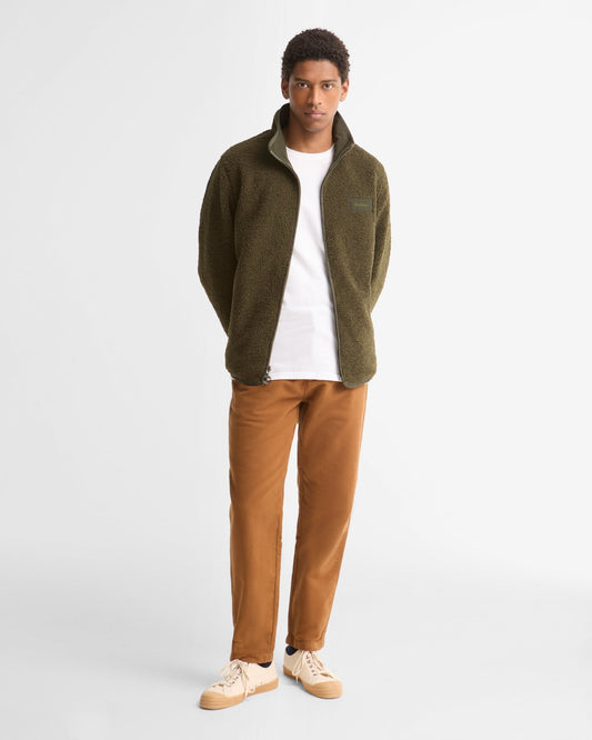 Young Ideas & Henmores -Reversible Fleece Jacket -SG71 Sage -L