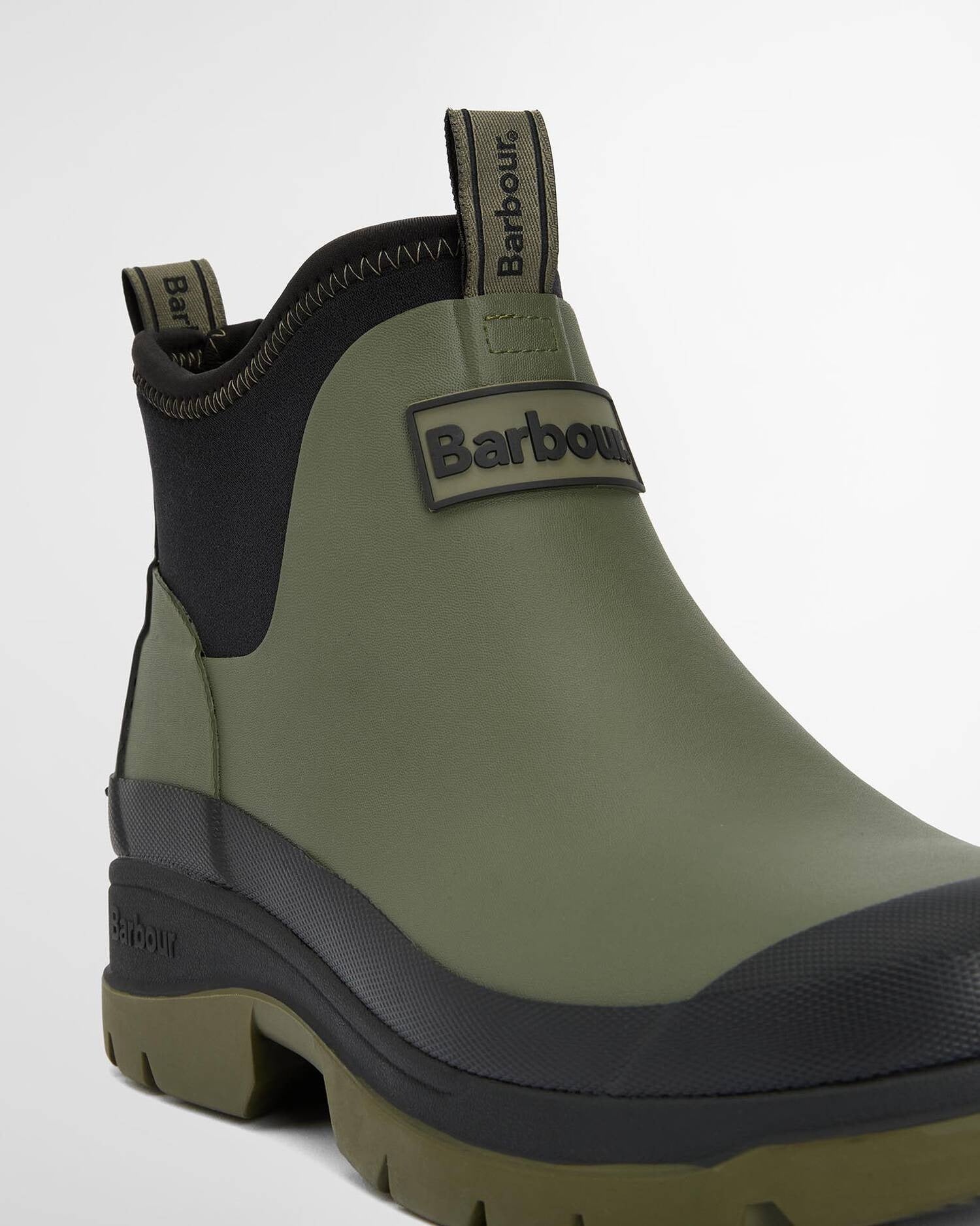 Young Ideas/Henmores - Ridge Ankle Welly - GN51 Uniform Green - 8