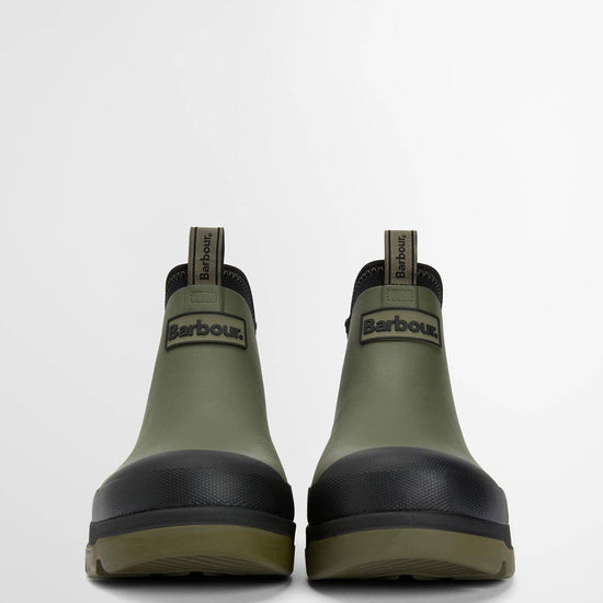 Young Ideas/Henmores - Ridge Ankle Welly - GN51 Uniform Green - 8