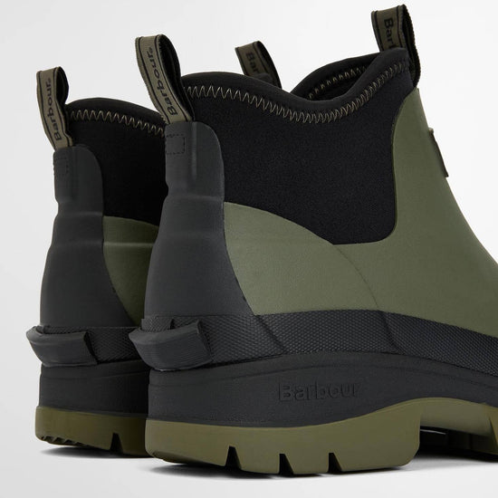 Young Ideas/Henmores - Ridge Ankle Welly - GN51 Uniform Green - 8