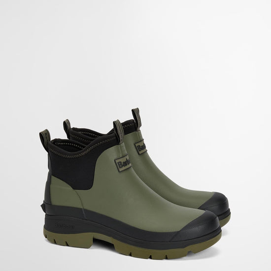 Young Ideas/Henmores - Ridge Ankle Welly - GN51 Uniform Green - 8