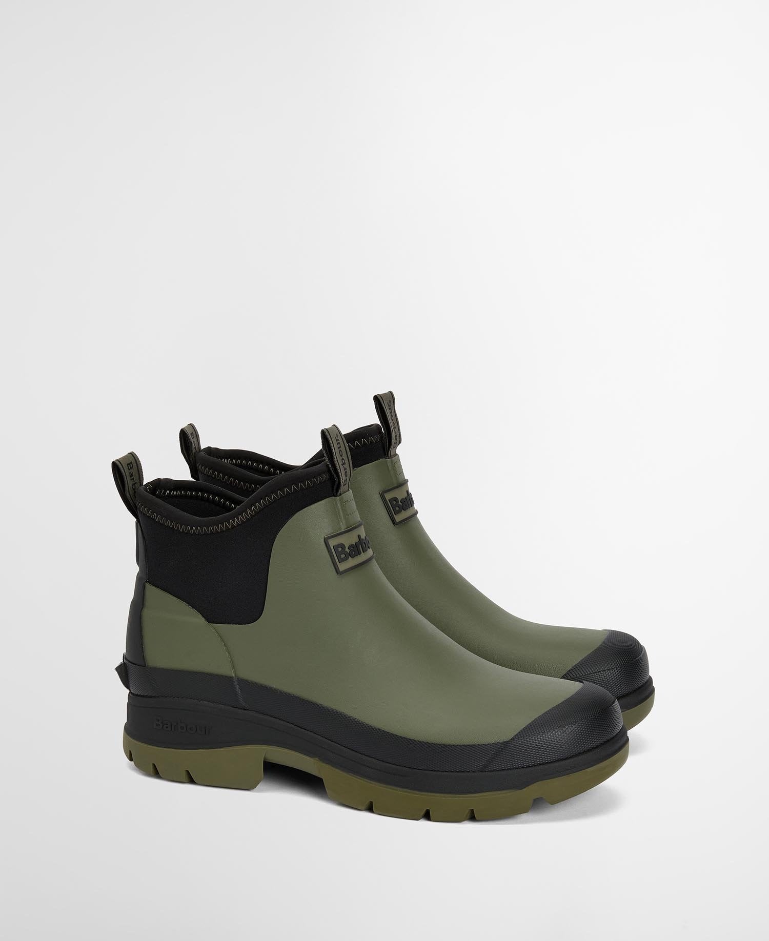 Young Ideas/Henmores - Ridge Ankle Welly - GN51 Uniform Green - 8