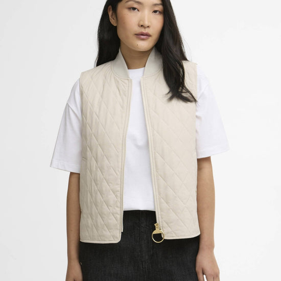 Young Ideas/Henmores - Roeburn Gilet - CR11 Jasmine/Dress - 8