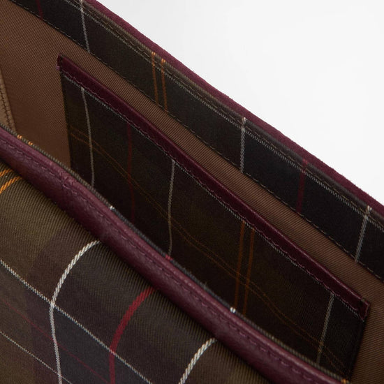 Young Ideas/Henmores - Rosa Suede & Leather Crossbody Bag - RE94 Burgundy - OS