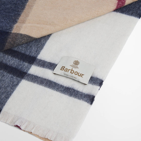 Young Ideas & Henmores -Rosefield Tartan Scarf -BR51 Hessian Tartan -OS