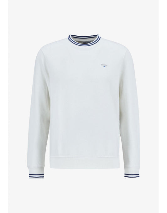 Young Ideas/Henmores - Rosford Crewneck Sweatshirt - WH32 Whisper White - M