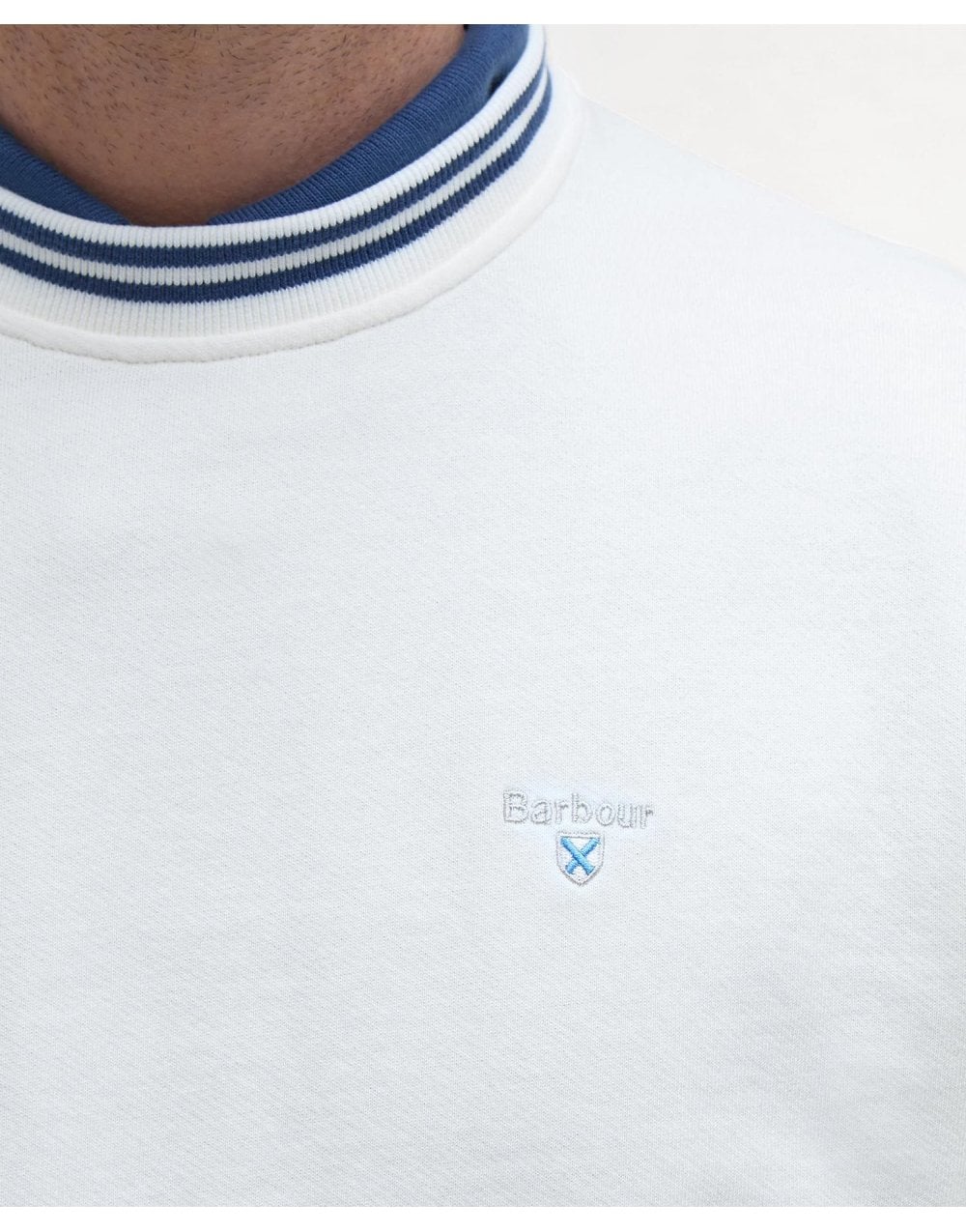 Young Ideas/Henmores - Rosford Crewneck Sweatshirt - WH32 Whisper White - M