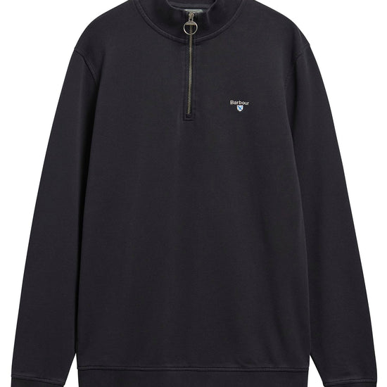 Young Ideas & Henmores - Rosford Half Zip Sweatshirt - NY74 Dark Navy - M