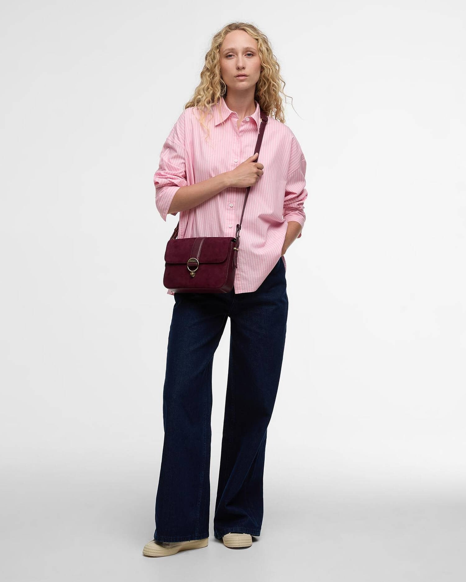 Young Ideas/Henmores - Rosie Shirt - PI32 Cherry Blossom Stripe - 8