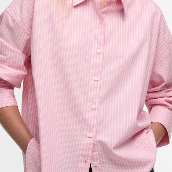 Young Ideas/Henmores - Rosie Shirt - PI32 Cherry Blossom Stripe - 8