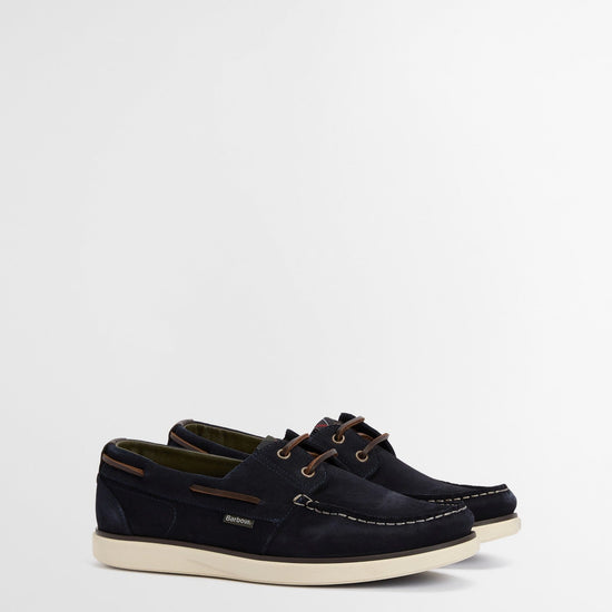 Young Ideas & Henmores - Rothley Boat Shoe - NY97 Navy Suede - 8