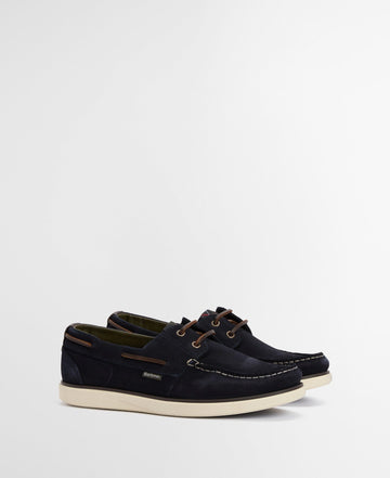 Young Ideas & Henmores - Rothley Boat Shoe - NY97 Navy Suede - 8