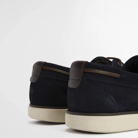 Young Ideas & Henmores - Rothley Boat Shoe - NY97 Navy Suede - 8