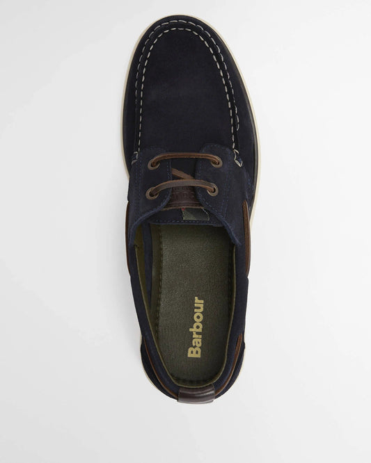 Young Ideas & Henmores - Rothley Boat Shoe - NY97 Navy Suede - 8