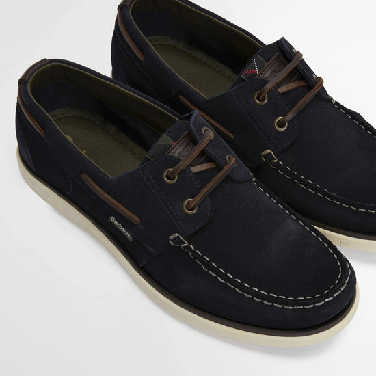 Young Ideas & Henmores - Rothley Boat Shoe - NY97 Navy Suede - 8